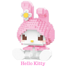 Klocki Hello Kitty Figurka Kotek Duży Box