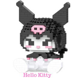 Klocki Hello Kitty Figurka Kuromi Duży Box