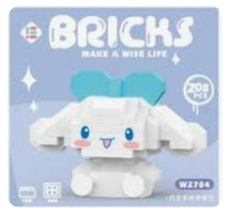 Klocki Hello Kitty Sanrio Figurka Cinnamoroll B